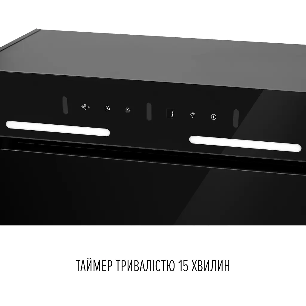 Вытяжка полновстраиваемая PERFELLI NUOVA 6QWRB NERO SILENZIO - фото 8