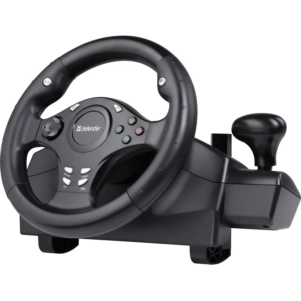 Кермо Defender Rager PC/PS/Xbox/Switch Black (64067) - фото 2