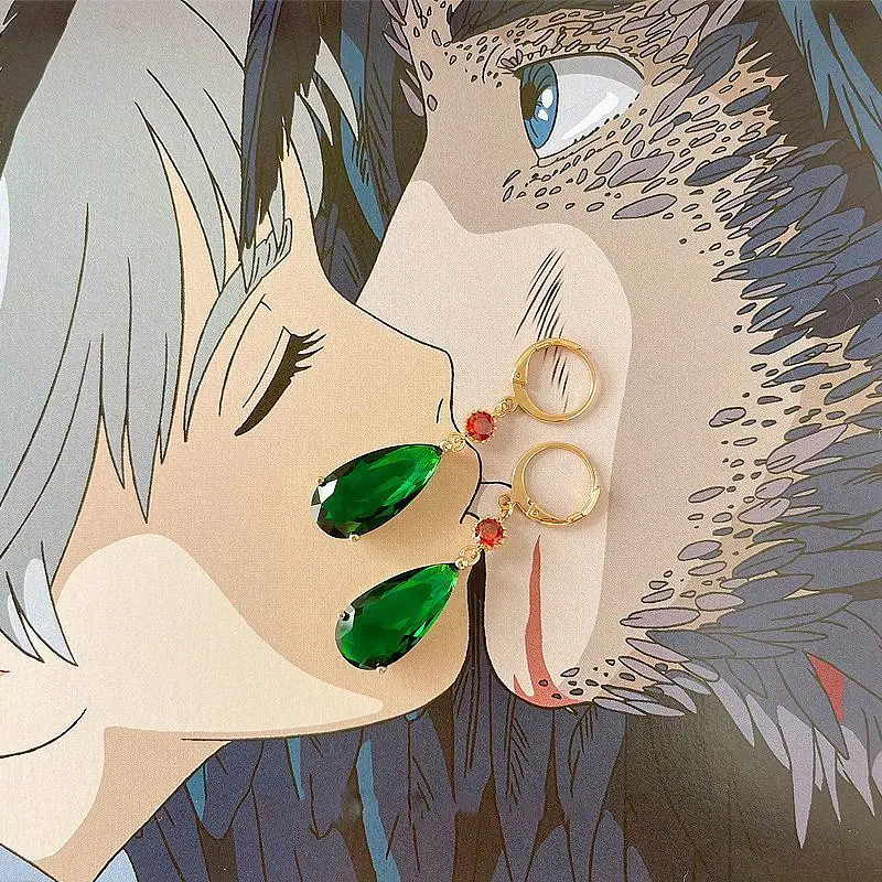 Серьги Хаула Ходячий замок Howl's Moving Castle HMC 01 - фото 5