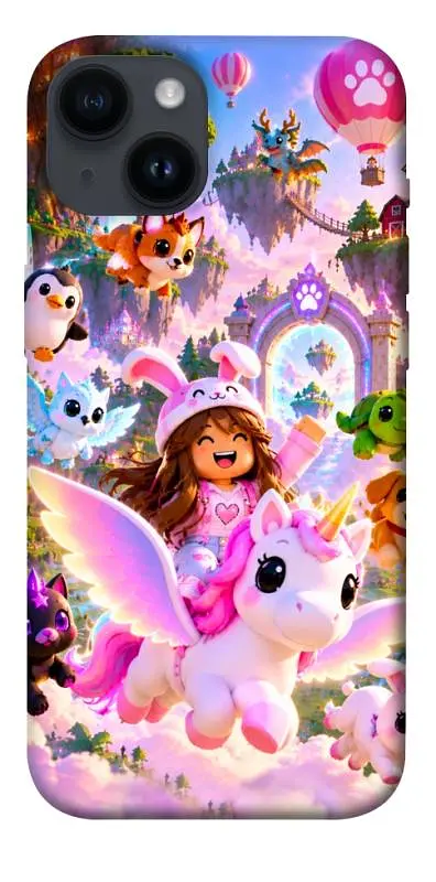 TPU чохол Demsky Happy chaos для Apple iPhone 14 (6.1")