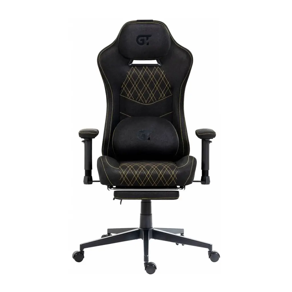 Крісло ігрове GT Racer X-2407 Black/Orange (X-2407 Fabric Black/Orange) - фото 3