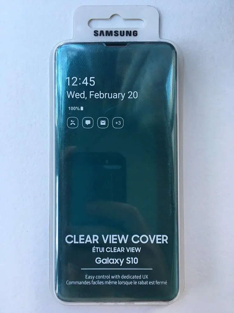 Чохол-книжка Official S-View Flip Cover EF-ZG973CGEGRU для Samsung Galaxy S10 Green - фото 5