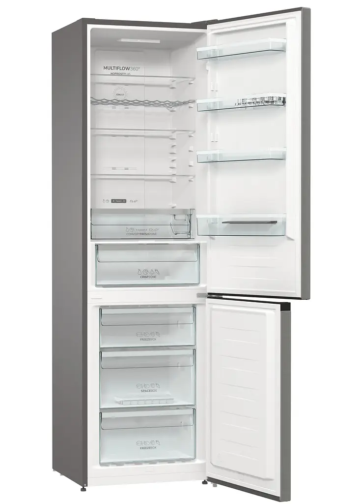 Холодильник Gorenje 200х60х60см 2 двері 235(96) л А+ NF+ Сірий (NRK620FAXL4) - фото 6