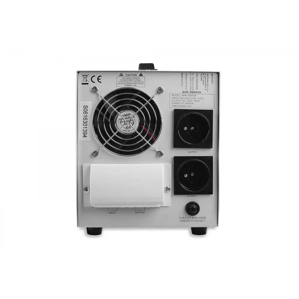 Стабилизатор напряжения AVR Volt Polska 5000VA 8-11% - фото 5
