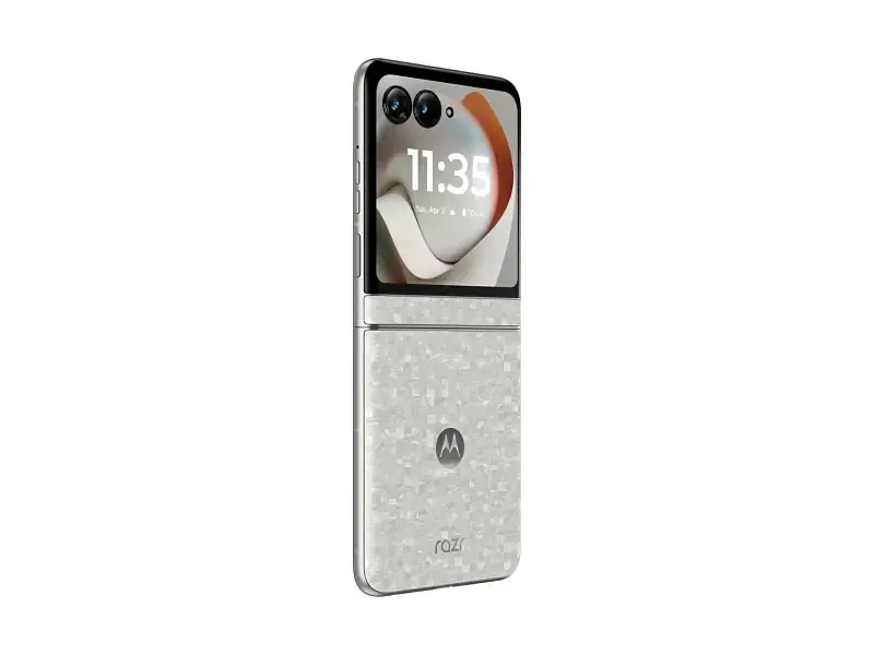 Смартфон Motorola Moto Razr 70 8/256GB Bright White (PBB60008) - фото 8