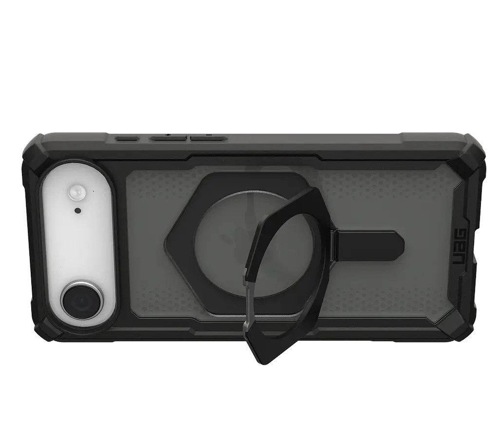 Оригінальний протиударний чохол для iPhone AIR UAG Plasma XTE MagSafe Black 114525114034 з підставкою - фото 9