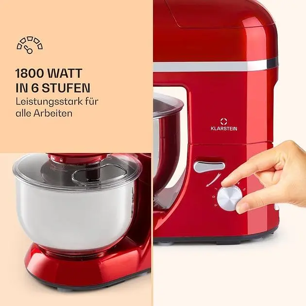 Кухонный комбайн Klarstein Lucia Elegance (10035641) - фото 2