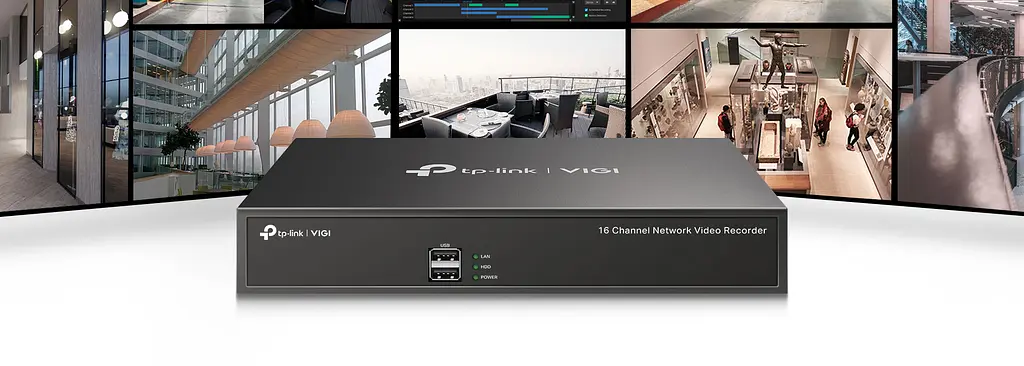 IP-Відеорегістратор TP-Link IP-Відеорегістратор VIGI NVR1016H 16 каналів, 2xUSB, H265+, 1xHDD, до 10 ТБ - фото 2