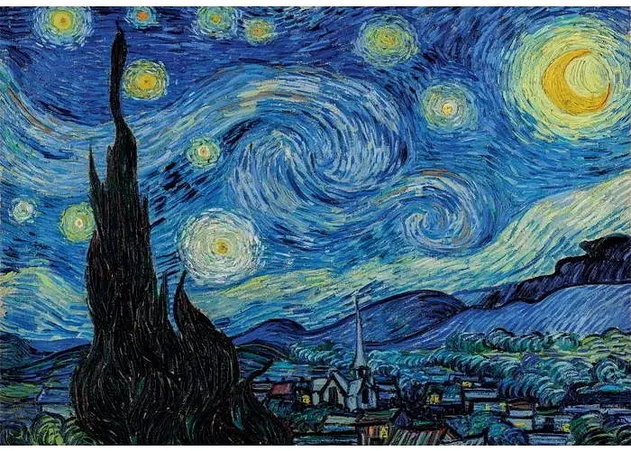 Пазл Clementoni Museum Collection: Зоряна ніч, Вінсент ван Гог (Museum Collection - The Starry Night Puzzle - 1000 pcs.), 1000 ел. (37065) - фото 2