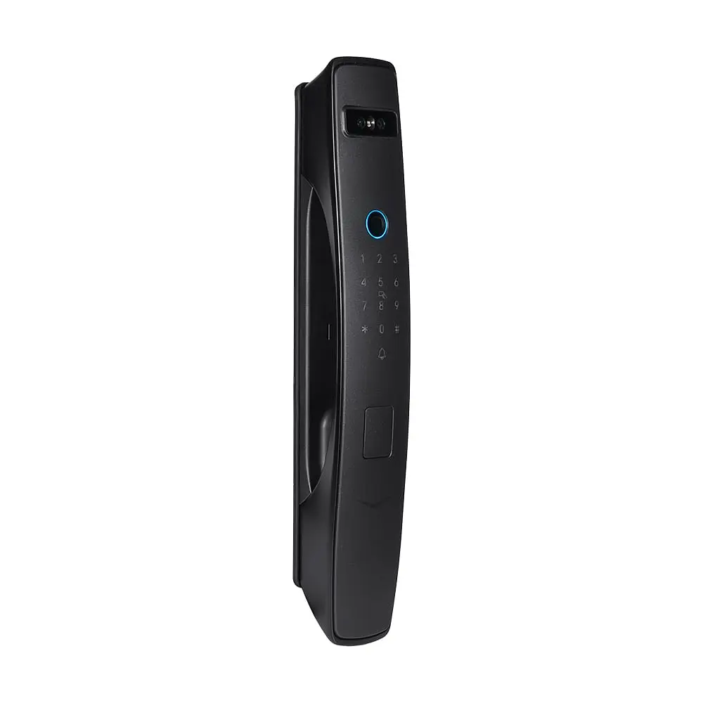 Замок біометричний автономний Trinix TRL-8803BTV Black L/R з Bluetooth та Wi-Fi, розпізнаванням облич, долоней, зчитувачем відбитків пальців і карт Mifare (65-00086) - фото 9