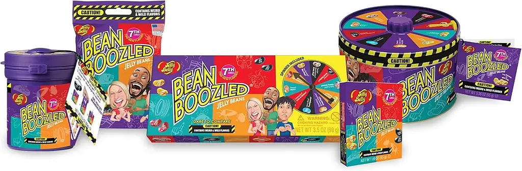 Цукерки Jelly Belly BeanBoozled Flip Top Box Collection 7-е видання 45 г - фото 6