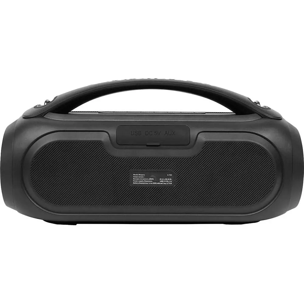 Портативна акустика Real-EL X-745 Black (X-745 Black) - фото 7