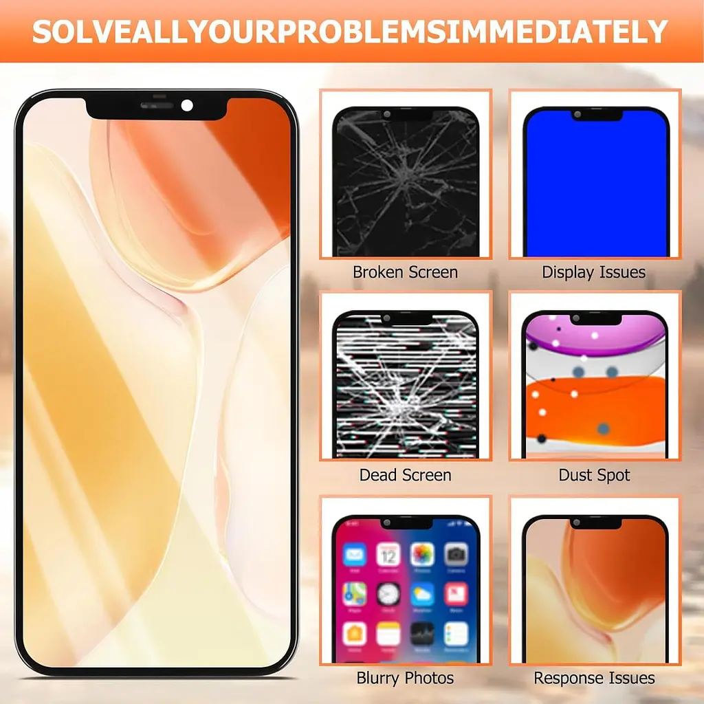 Дисплей Bokman для iPhone 12/12 Pro 6.1", заміна екрану LCD Incell з тачем і набором інструментів - фото 6
