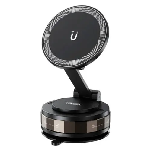 Автоутримувач XO C176 Manual Suction Cup Holder Чорний