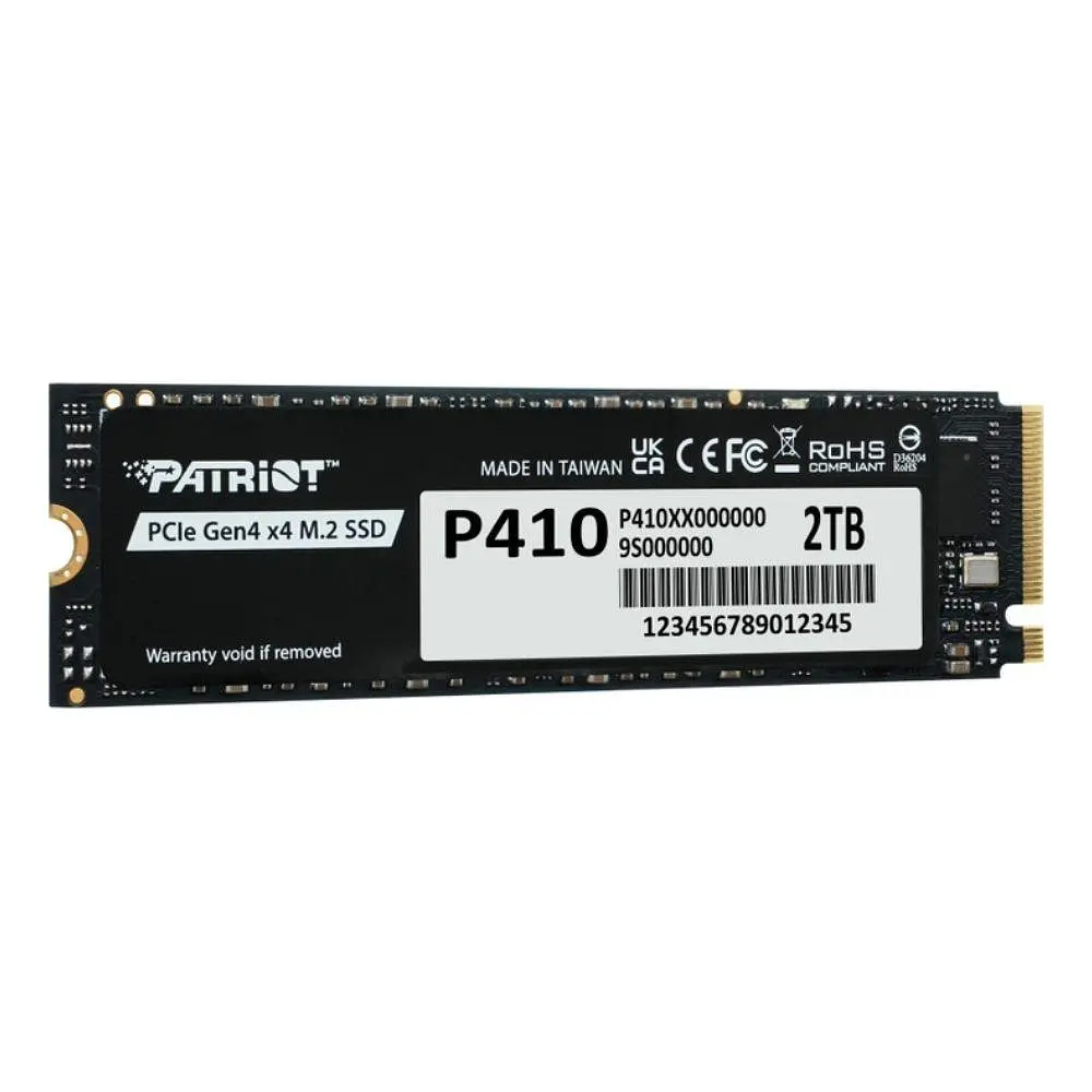 SSD M.2 Patriot P410 2TB NVMe PCIe Gen4 5000MB/s внутрішній накопичувач для ПК ноутбука - фото 2
