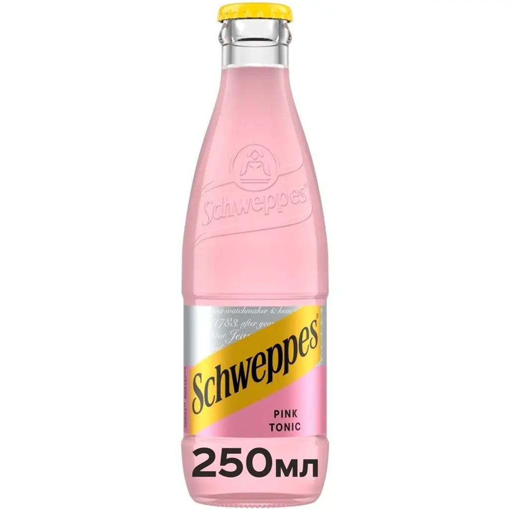 Напій Schweppes Pink Tonic безалкогольний 250 мл (953754)