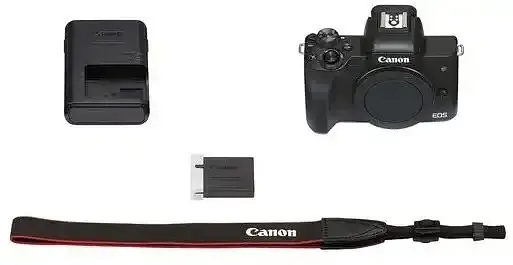 Беззеркальный фотоаппарат Canon EOS M50 Mark II kit (15-45mm) IS STM Black (4728C007) - фото 6