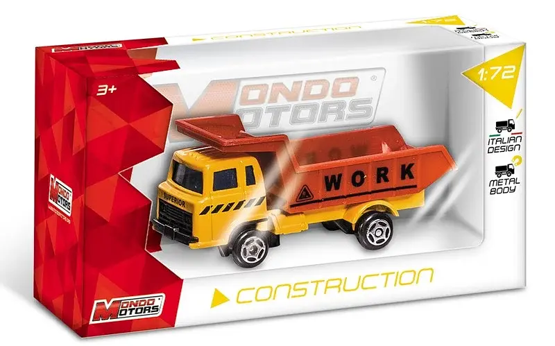 Автомодель будівельної техніки Mondo, масштаб 1:72, в асортименті - фото 8
