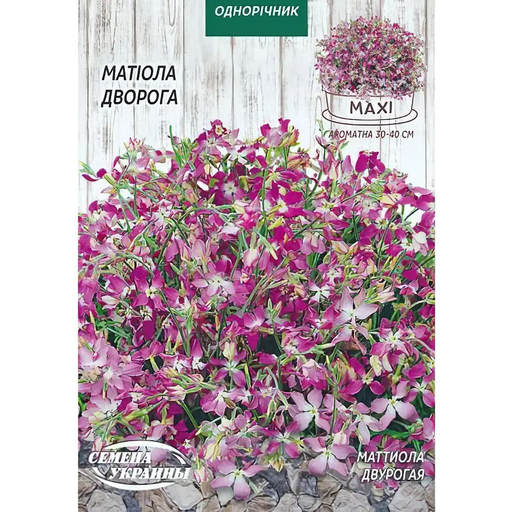 Насіння Насіння України Maxi Матіола дворога 5 г (694100)