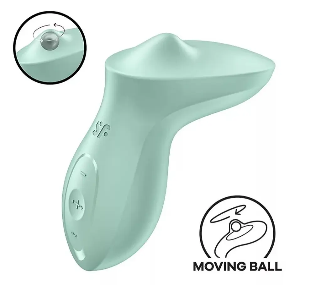 Кліторальний стимулятор Satisfyer Exciterrr Mint - фото 3