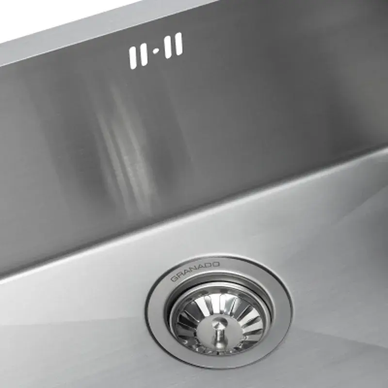 Мийка кухонна GRANADO Under top L STEEL S304 (GS09304) - фото 4