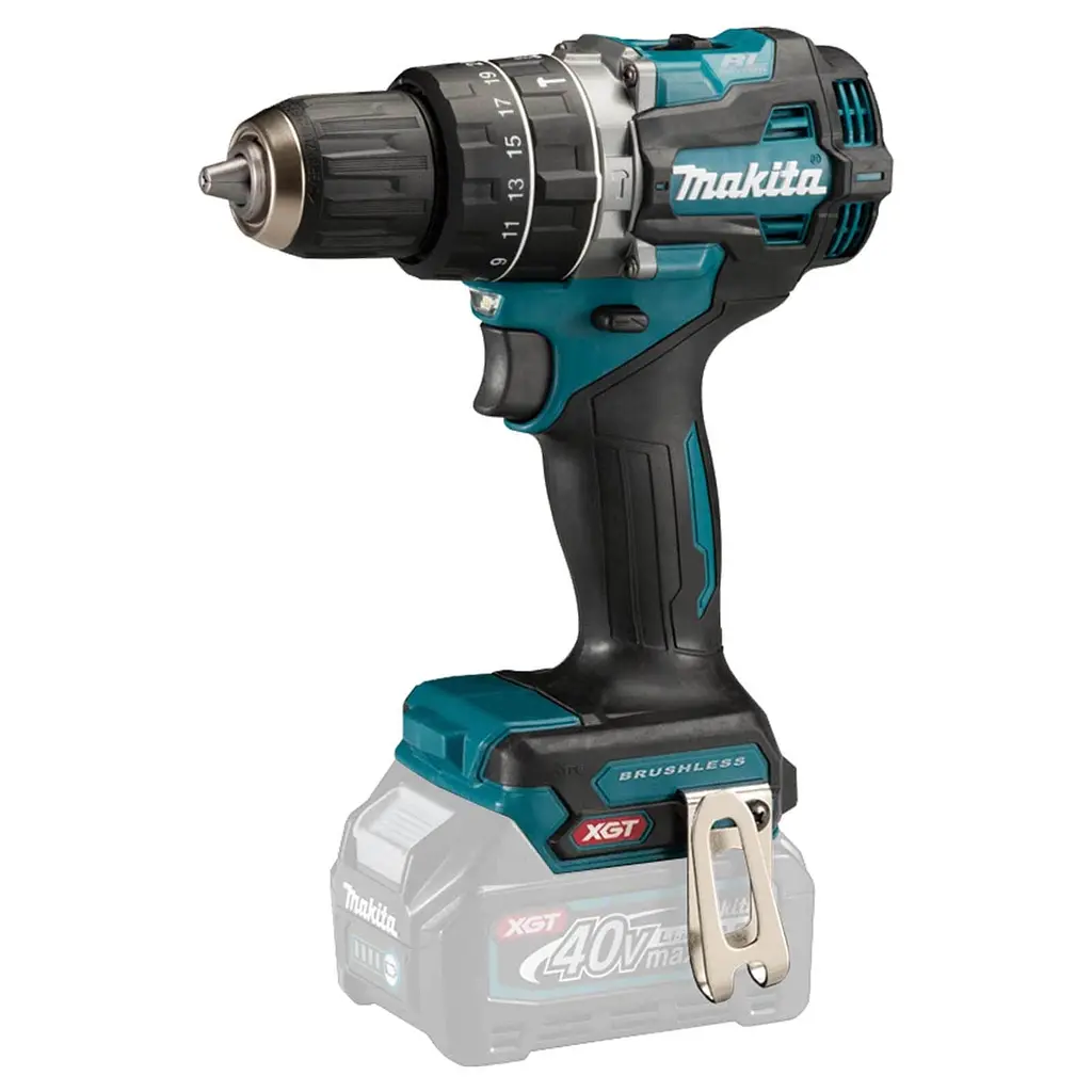 Шурупокрут-дриль з ударом акумуляторний Makita HP002GZ (64 Нм, 1.5-13 мм, BL, XGT, без акумуляторів та зарядного пристрою) - фото 2