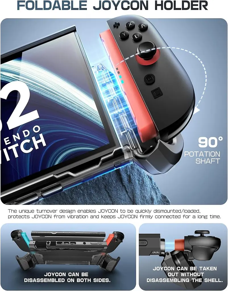 Захисний чохол Mumba Blade для Nintendo Switch 2 із TPU-ручкою - фото 4