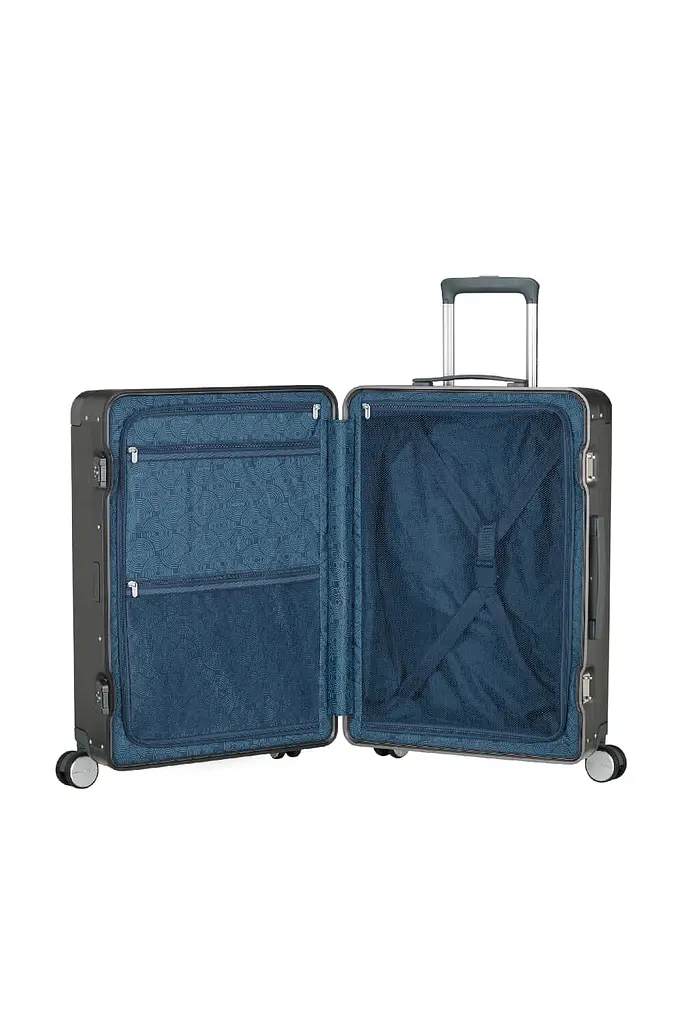 Валіза 68 См American Tourister SOUNDBOX ALU BRUSHED ANTHRACIT 68x47x29 MI3*18002 - фото 2