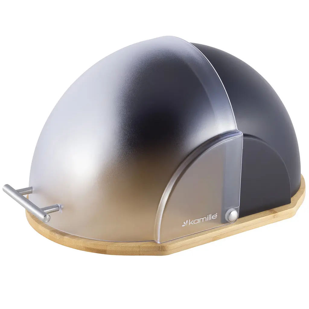 Хлебница Kamille KM-1100 черная - фото 3