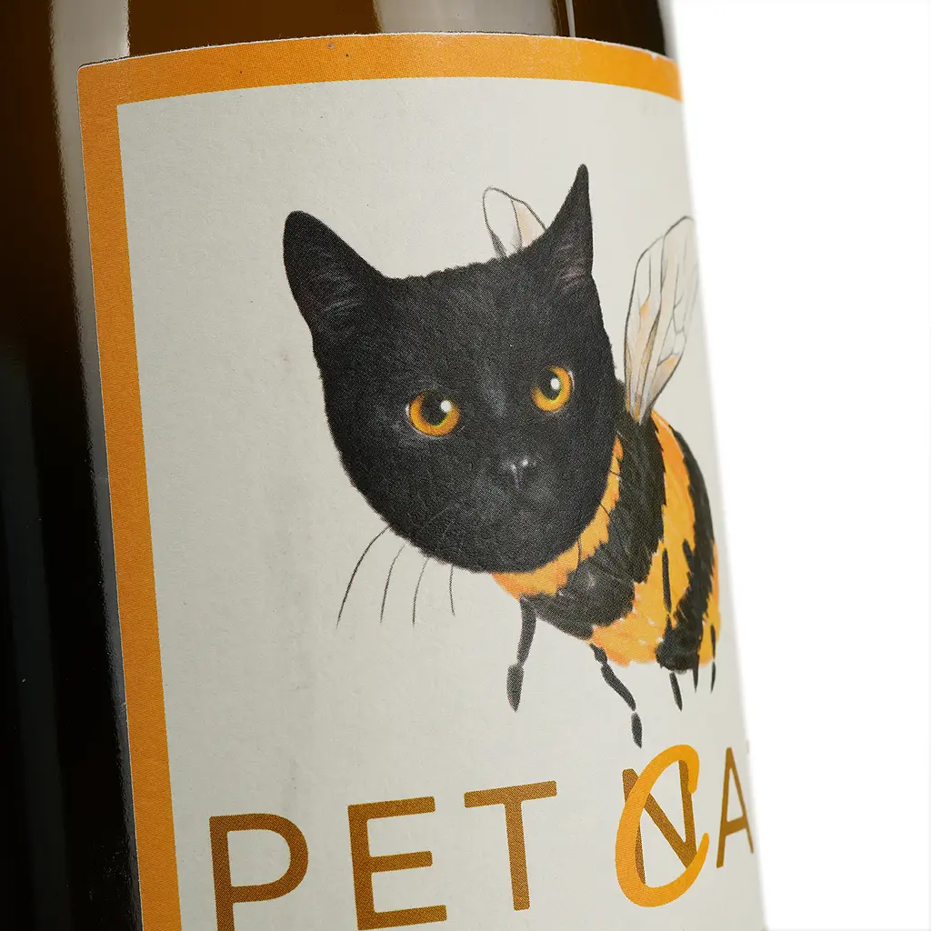 Мед питний ігристий Сікера Pet-Cat сухий білий 8% 0.75 л - фото 5
