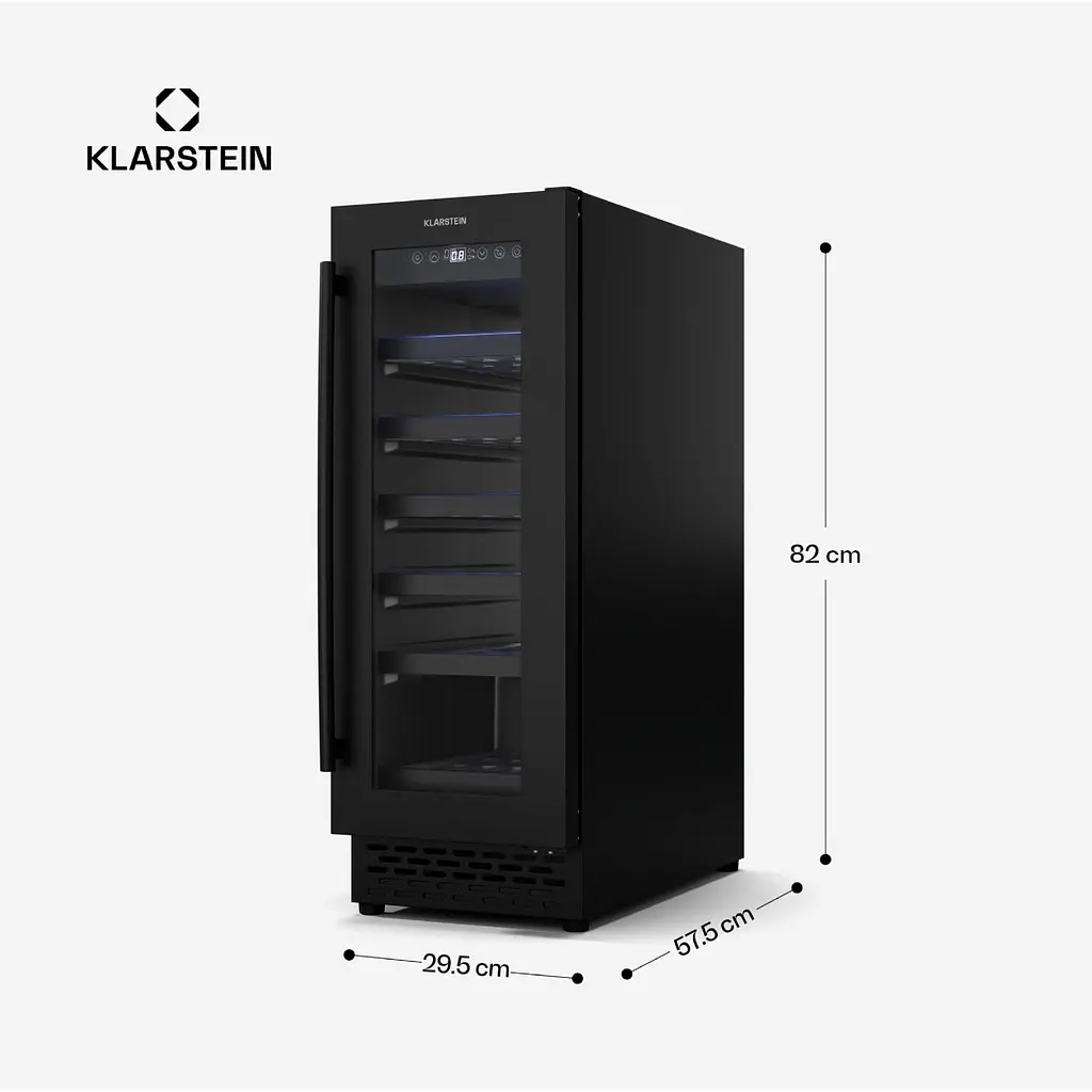 Винный холодильник встроенный Klarstein Vinovilla 18 Uno (10046353) - фото 3