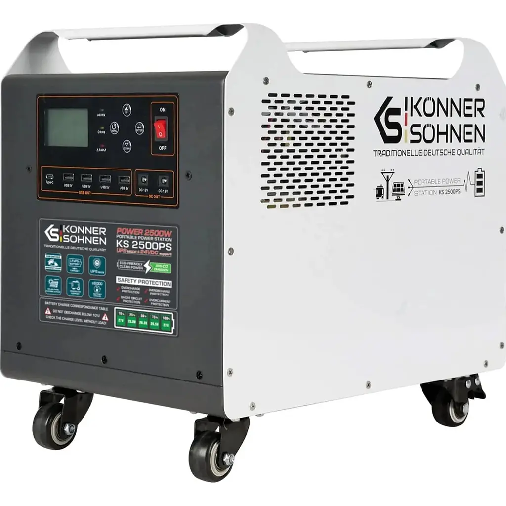 Зарядна станція Konner&Sohnen KS 2500PS [141308] - фото 3