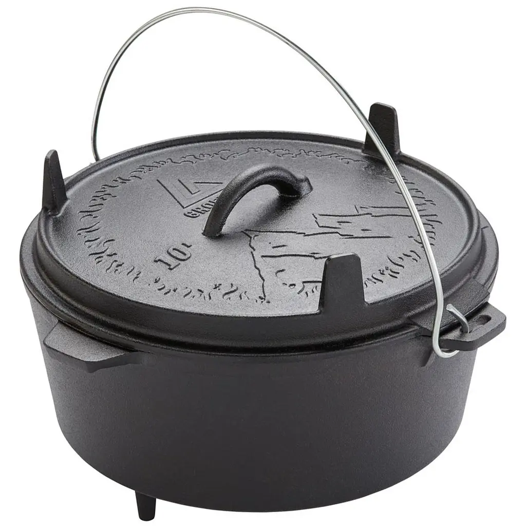 Казан з кришкою Groenberg Askja Pot 33 cm / 10 L Black (266018) - фото 11