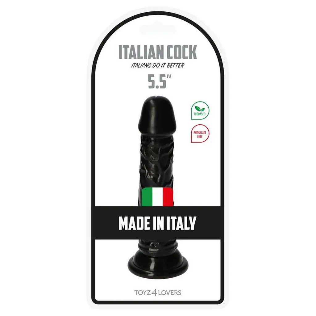 Фалоімітатор Toyz4lovers Rino Cock 5,5”, 13.5 см (чорний) - фото 8