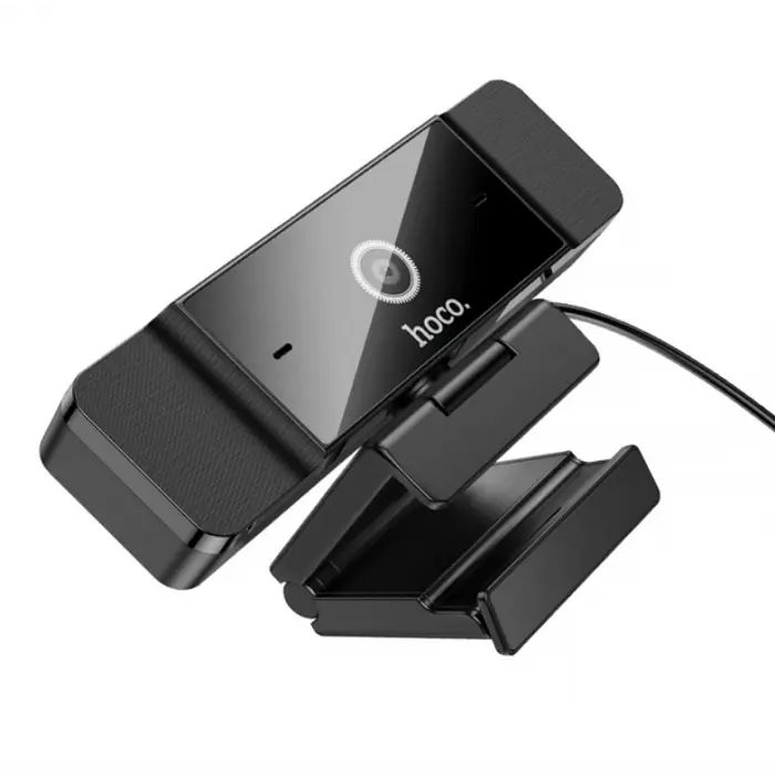 Вебкамера для комп'ютера HOCO D100 1.5 м, USB, 1080P Чорний - фото 2