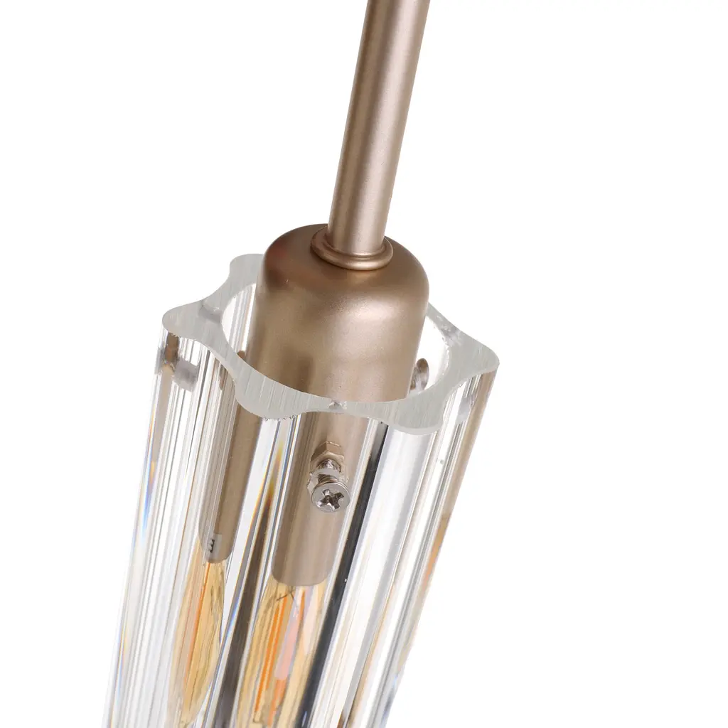 Люстра потолочная Brille в спальню Е14 40W BZ (LK-698C/6) - фото 3