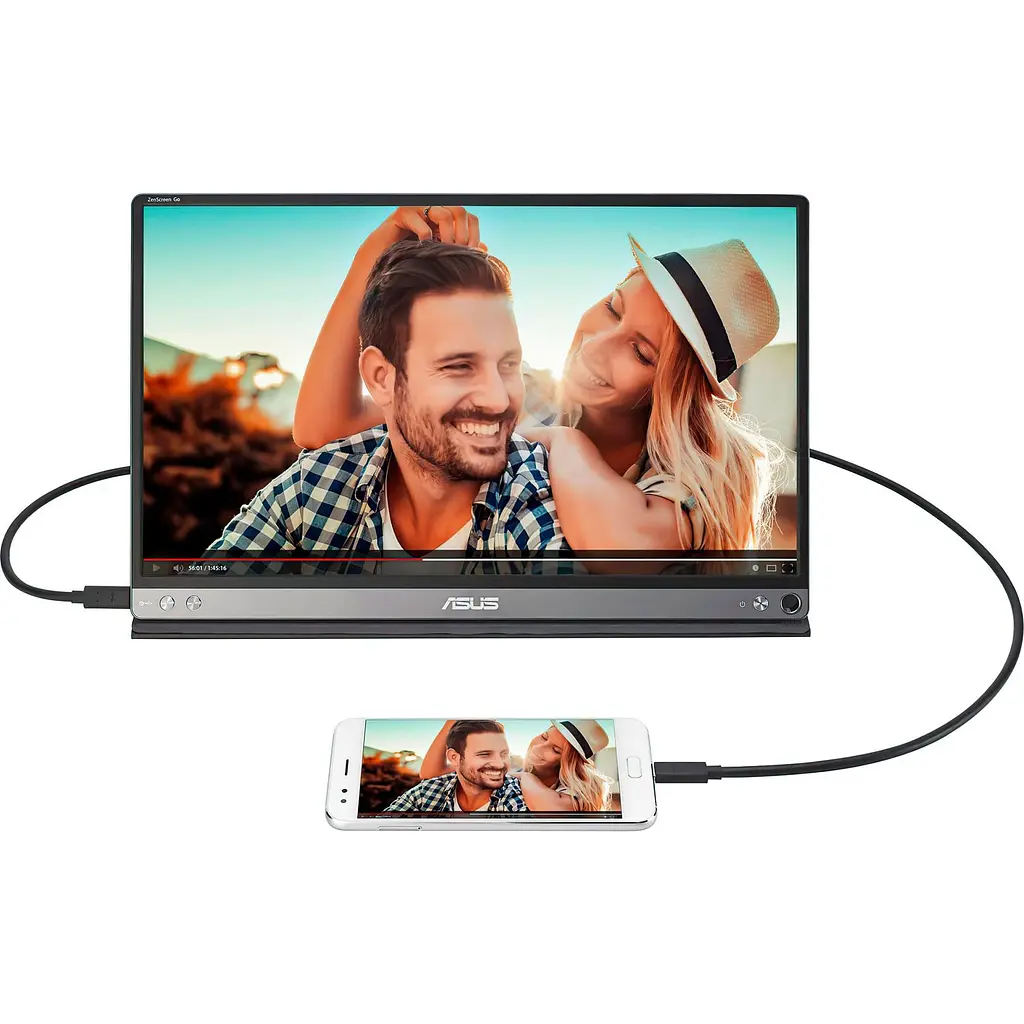 Портативний монітор Asus ZenScreen Go MB16AP [90LM0381-B02170] [91474] - фото 4