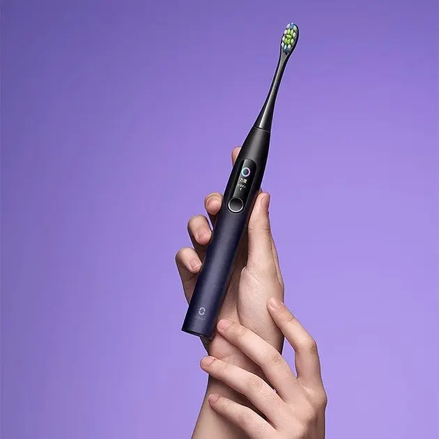 Электрическая зубная щетка Oclean X Pro Aurora Purple Smart Sonic Toothbrush - фото 5