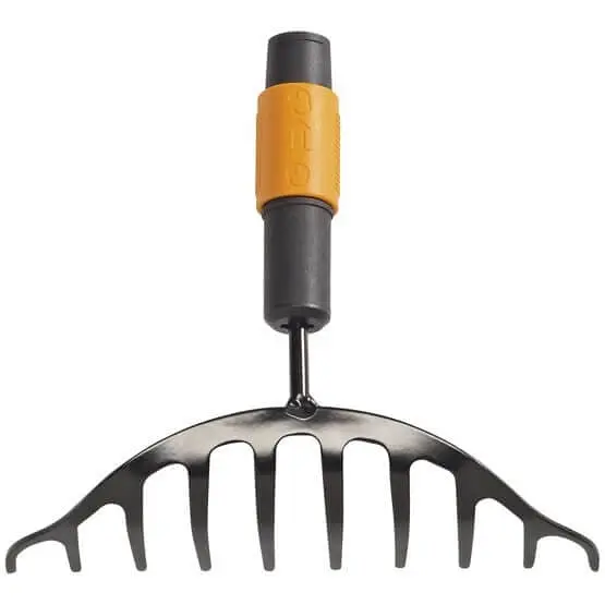 Граблі для прибирання клумб і чагарникових зон Fiskars QuikFit 135501 (1000651) (насадка) - фото 2