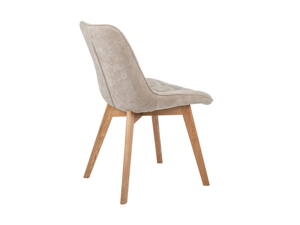 Стілець M-79 бежевий льон + натуральний каучук - фото 3