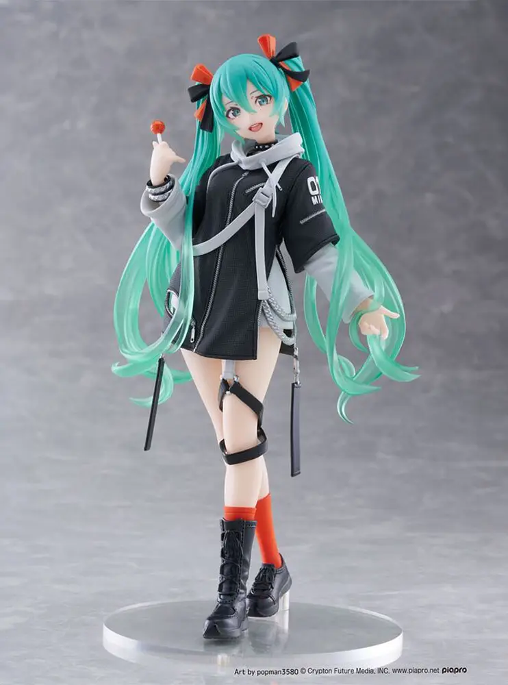Фигурка Taito Вокалоид Мику Хацунэ Vocaloid Hatsune Miku PUNK 18 см T V HM P 18 - фото 2