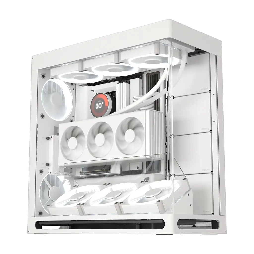 Корпус для ПК HAVN HS 420 VGPU Edition White (HVN-CA-HS420-07) - фото 8