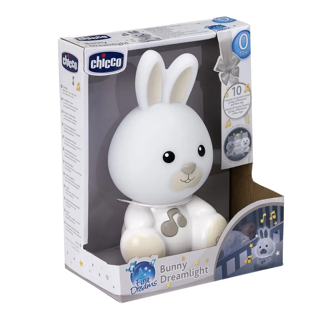 Іграшка-нічник музична Chicco Кролик Dreamlight (11456.00) - фото 2
