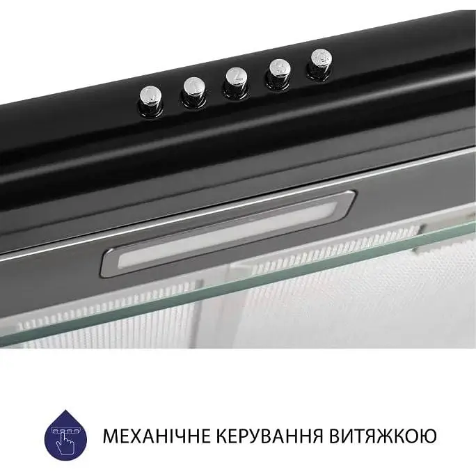 Витяжка Minola HPL 615 BL пласка - фото 5