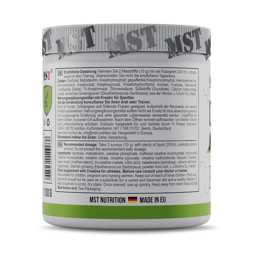 Комплекс Креатин MST Nutritionів 7в1 Creatine Kick - 300 г - фото 3