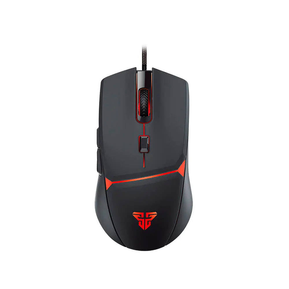Ігрова миша провідна CRYPTO VX7, 6 кнопок, 200-8000 DPI, Led Lighting RGB, 1,8м, Windows XP/Vista/Win7/8/10/11 Mac OS X, Black, COLOR BOX - фото 3