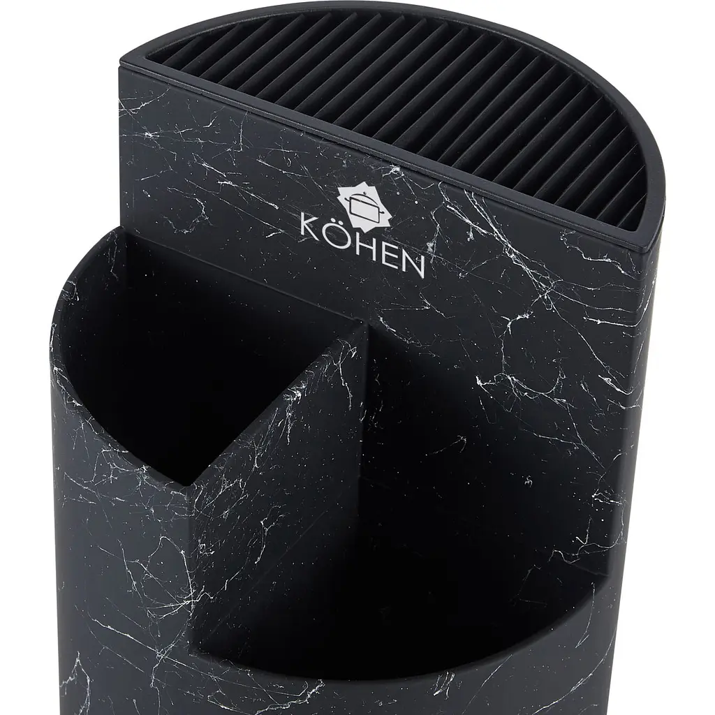 Підставка для ножів Kohen чорний 15 см (KN92009) - фото 4