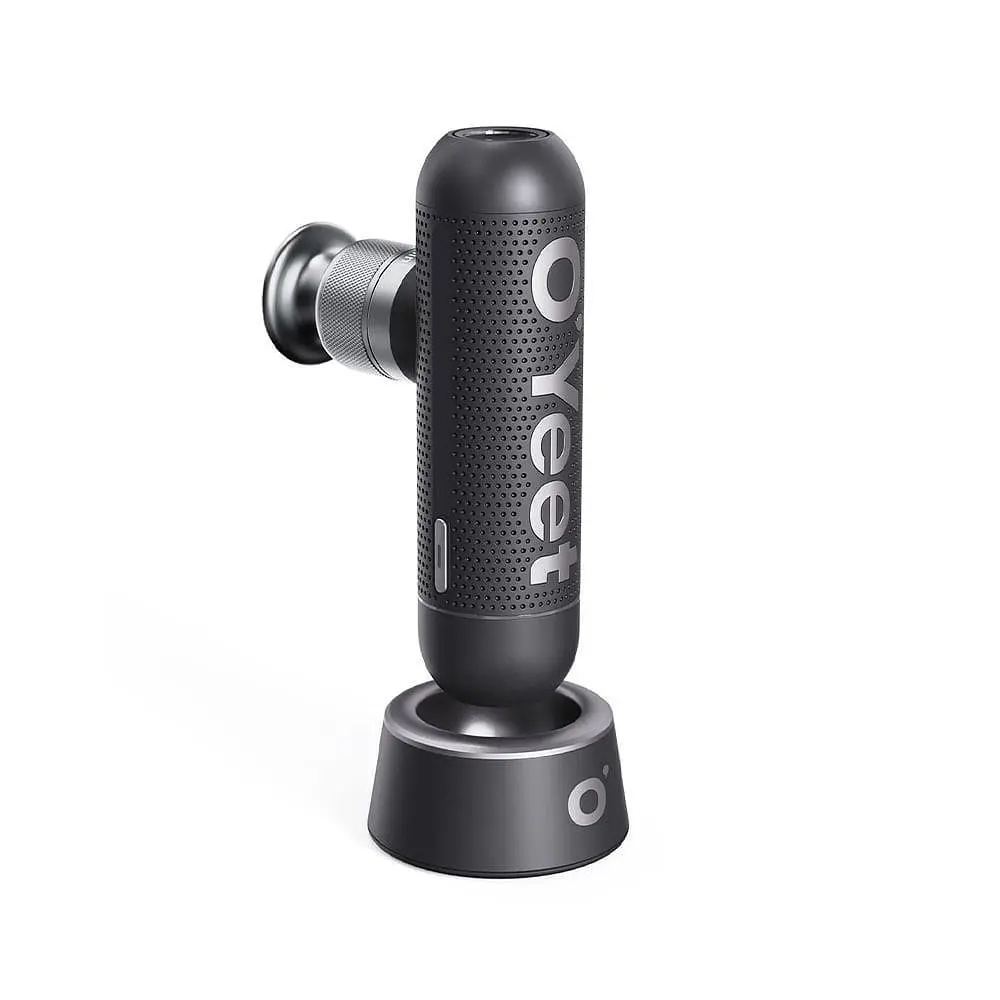 Перкусійний ручний масажер для тіла Oyeet NEX mini MG-M1 (GREY) - фото 3