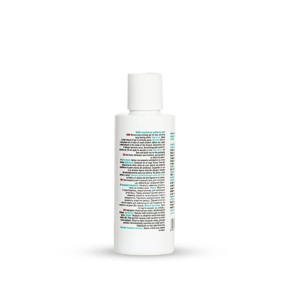 Стимулюючий лубрикант для чоловіків - MyLove Man Maximum Potency Med Gel, 150 мл - фото 9