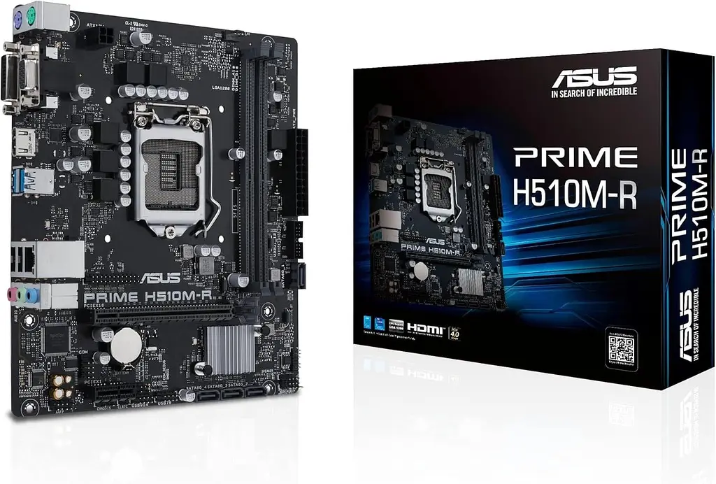 Материнська плата ASUS PRIME H510M-R (PRIME H510M-R) (Socket 1200, Intel H510, Micro-ATX) Б/в - фото 3